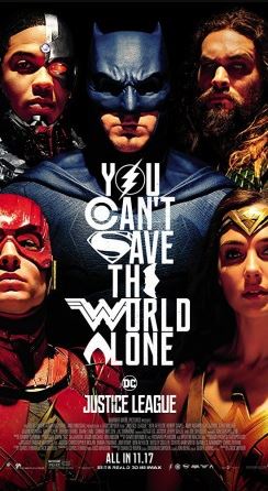 Justice League (2017) WEBRip 720p 1080p English x264 | HEVC