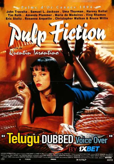 Pulp Fiction (1994) Telugu Dubbed (Dual Audio) 1080p 720p 480p BluRay-Rip English HEVC Watch Pulp Fiction 1994 Full Movie Online On 1xcinema.com